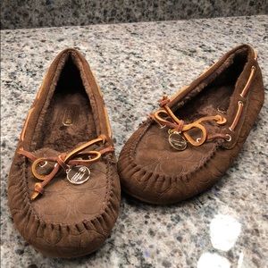 Coach moccasins